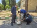 گزارش تصویری راه اندازی و برپایی موکب خادمان آقای شهید ایران